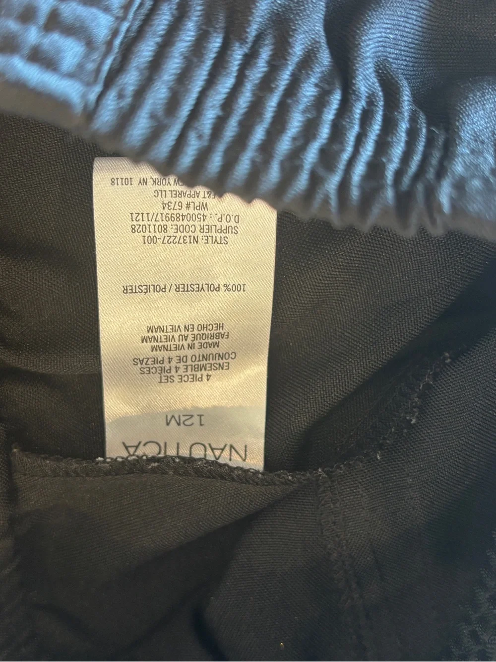 Baby Tuxedo by Nautical for weddings Sz 12 mo. Jacket & Pants Set black PERFECT!